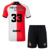 Conjunto (Camiseta+Pantalón Corto) Feyenoord Rotterdam Hancko 33 Primera Equipación 2024-25 - Niño